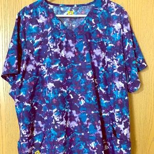 3XL Wonderwink scrub top- EUC